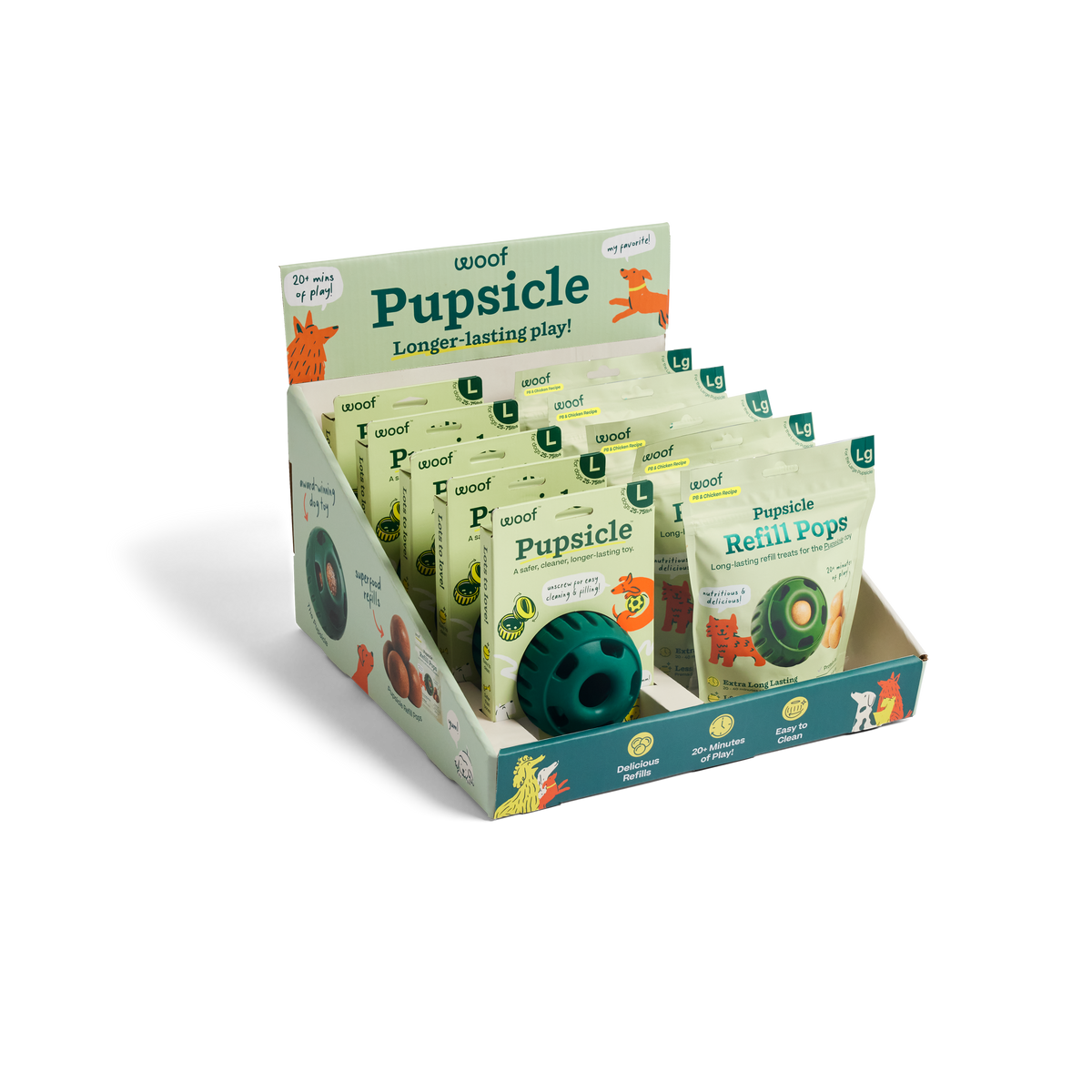 Pupsicle PDQ Display