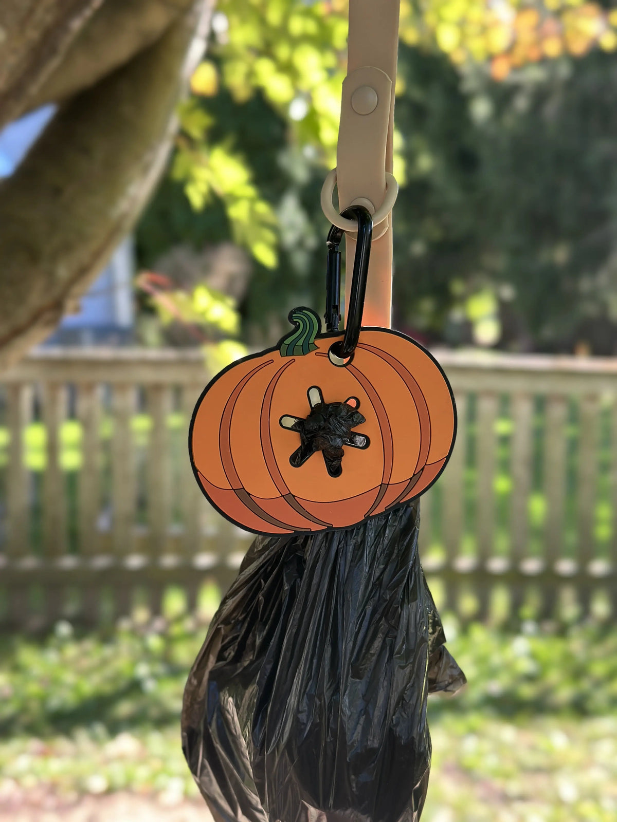 Pumpkin Poopy Loop® Used Dog Waste Bag Holder