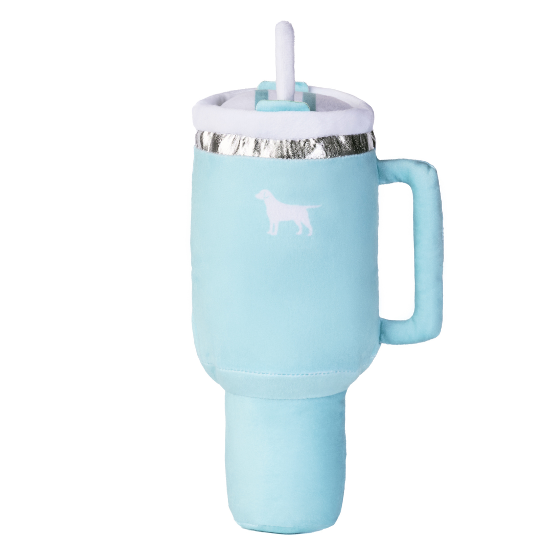 Pup Cup Tumbler Dog Toy- Plush & Squeaky Dog Toy Gifts