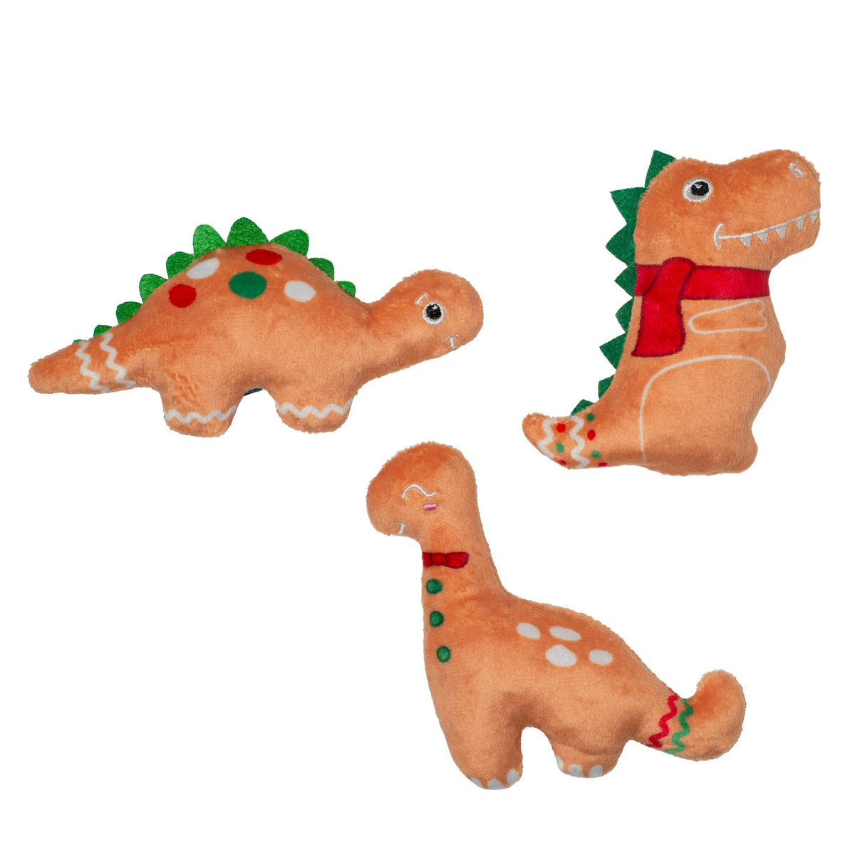 BAKING SPIRITS BRIGHT 3PC DOG TOY SET