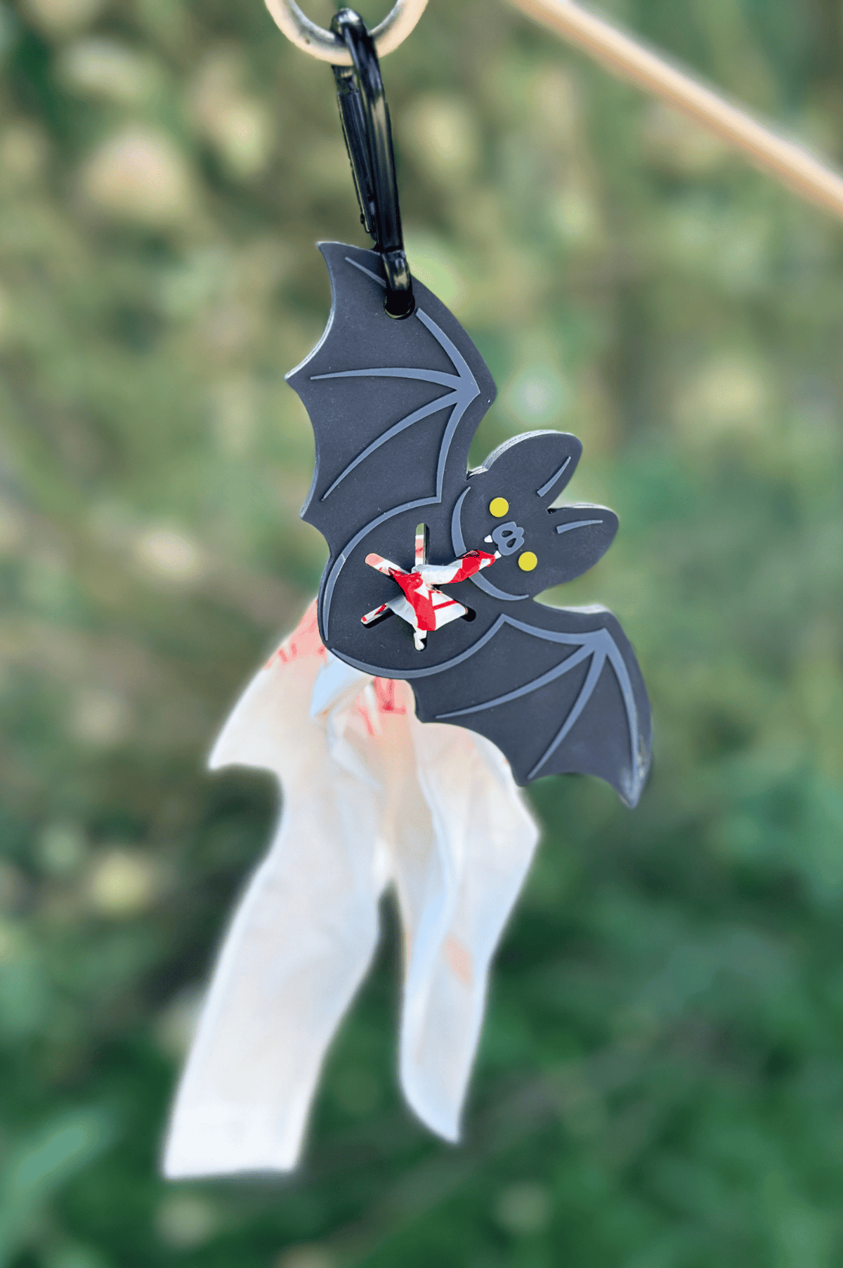 Bat Poopy Loop® Dog Waste Bag Holder