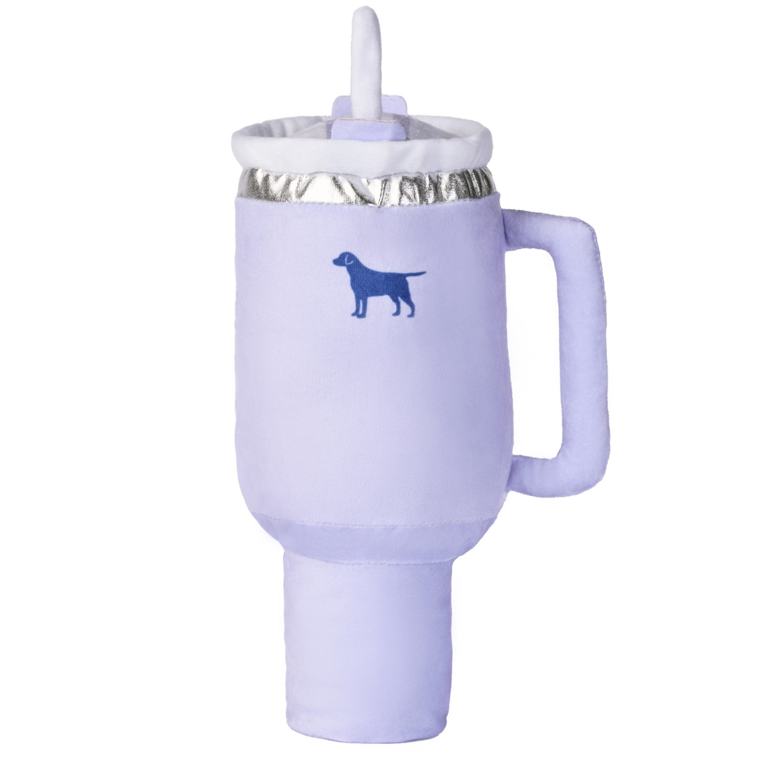Pup Cup Tumbler Dog Toy- Plush & Squeaky Dog Toy Gifts