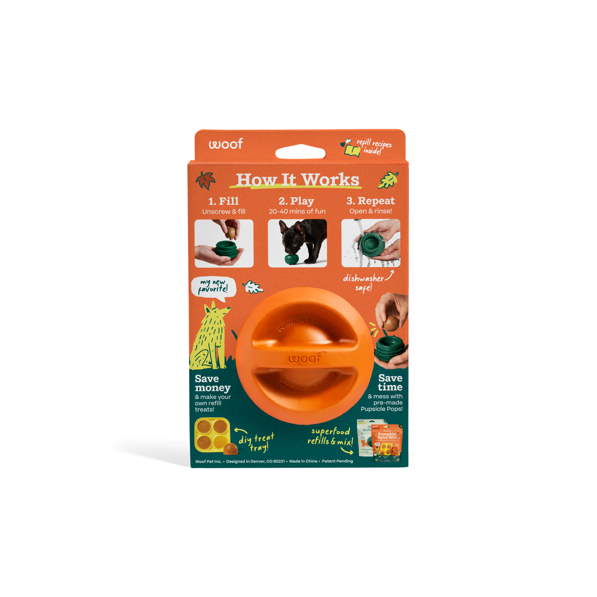 The Pupsicle - Pumpkin LTO