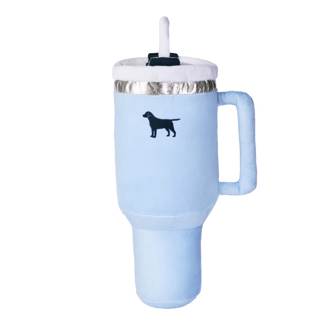 Pup Cup Tumbler Dog Toy- Plush & Squeaky Dog Toy Gifts