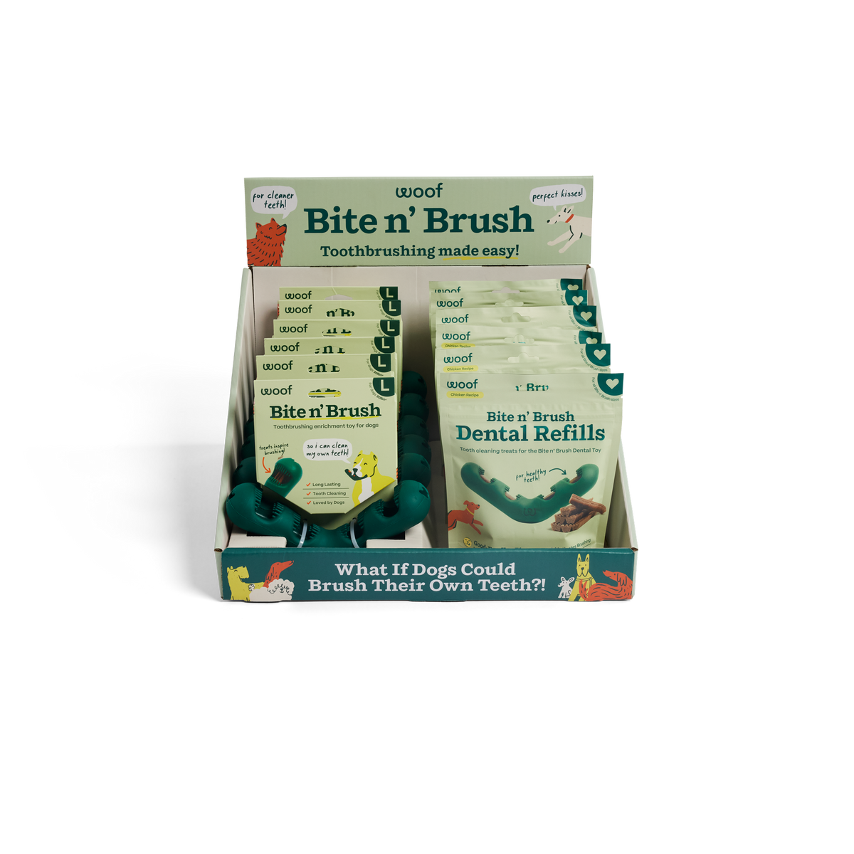 Bite n' Brush PDQ Display