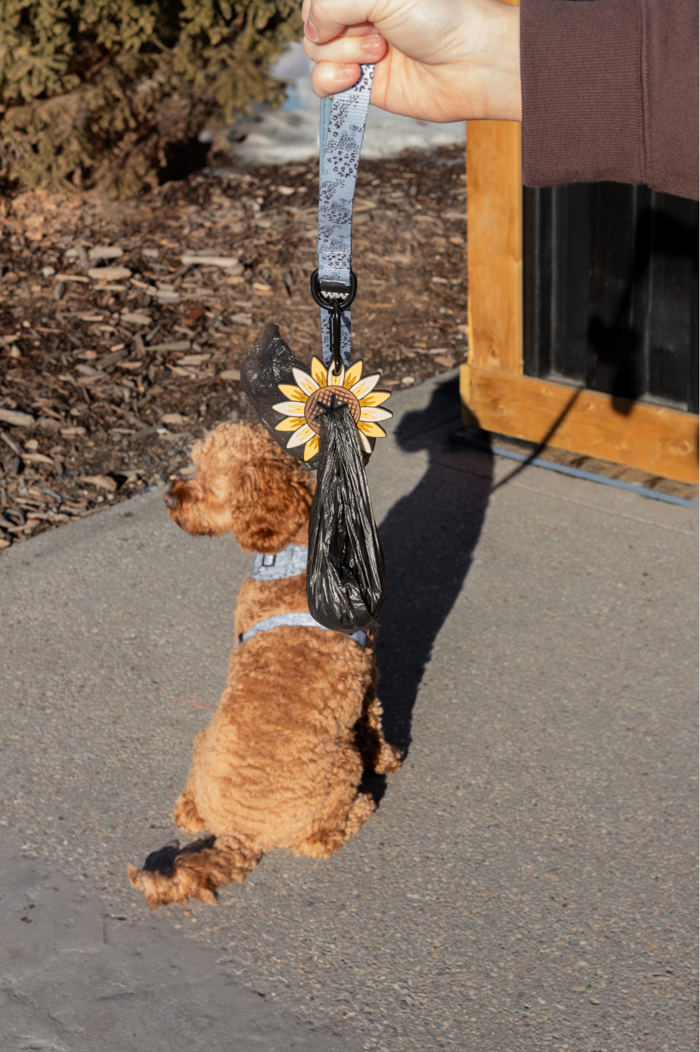 PRE-ORDER: Sunflower Poopy Loop® Used Dog Waste Bag Holder