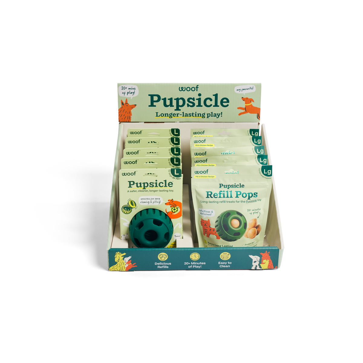 Pupsicle PDQ Display
