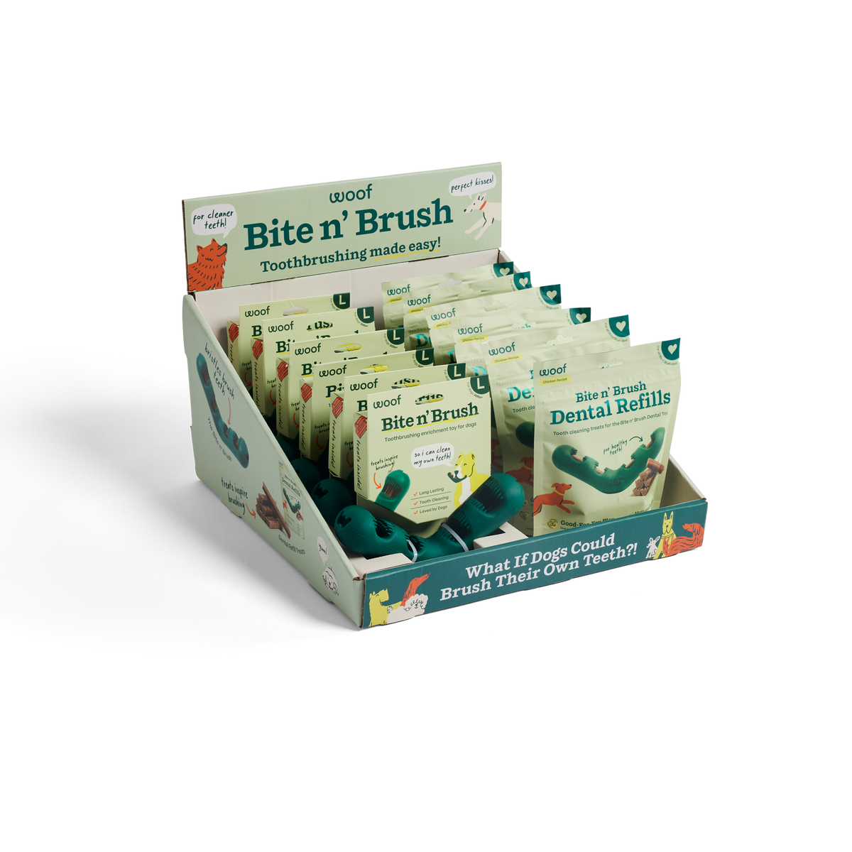 Bite n' Brush PDQ Display